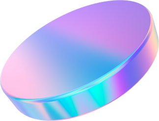 3D Gradients Oversaturated Rainbow Color